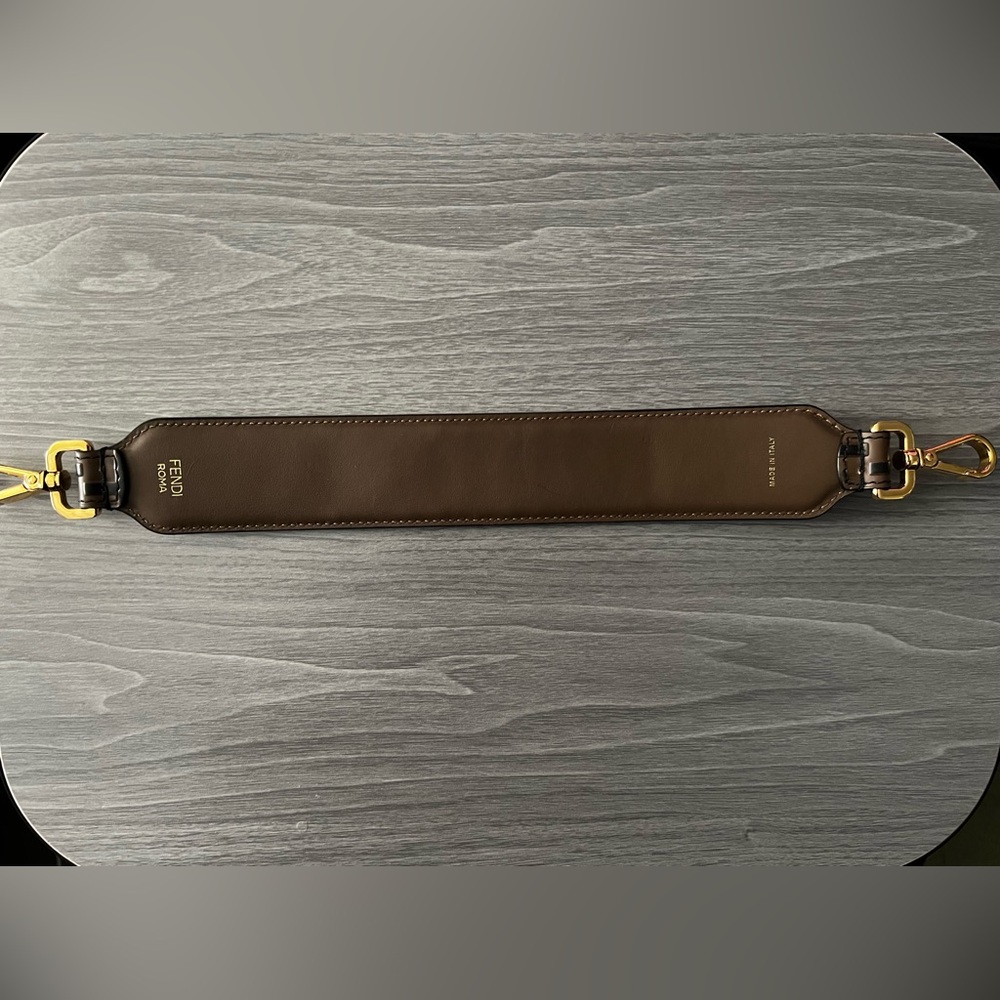 Fendi Black and Brown Zucca Mini Strap You - Picture 4 of 7